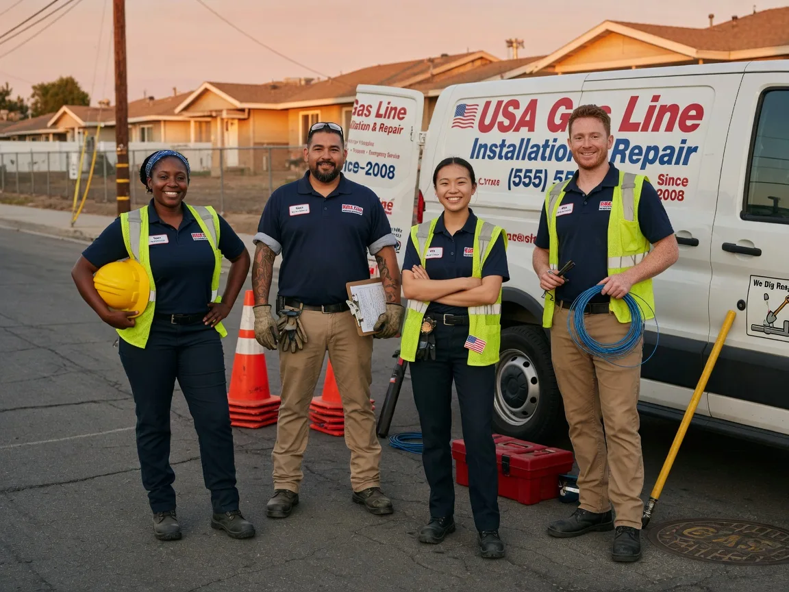 Gas Line Installation company in Terra Bella, CA